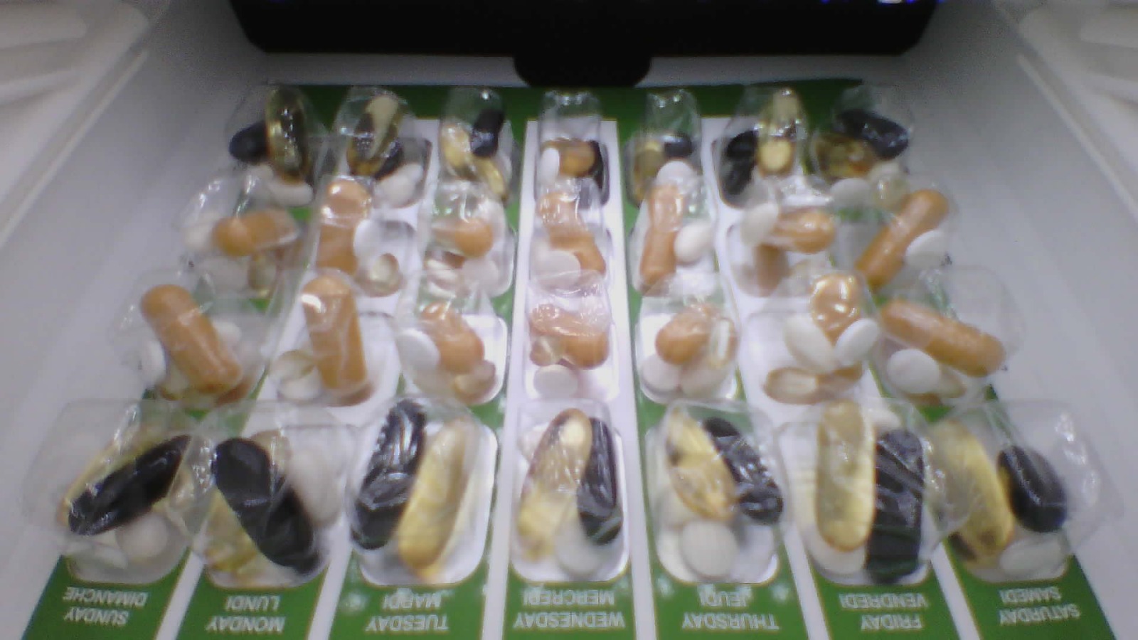 Pillable device and blister pack